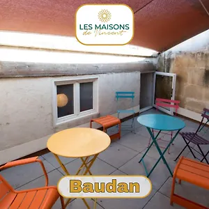 Baudan - Maison Débordante De Charme Avec Terrasse Arles